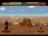 une photo d'Ã©cran de Dragon Ball Z - L appel du destin sur Sega Megadrive